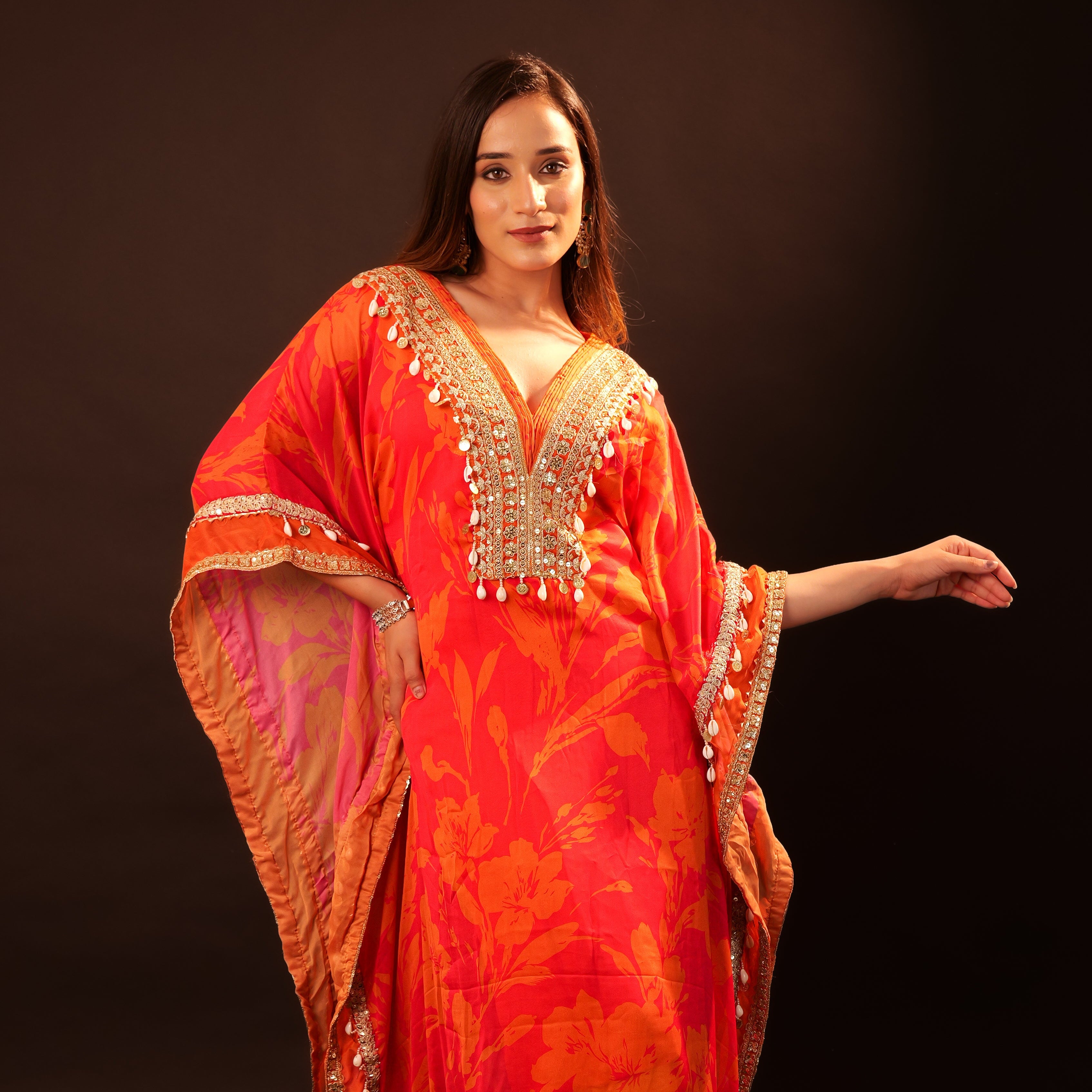 Kaftan Set - orange