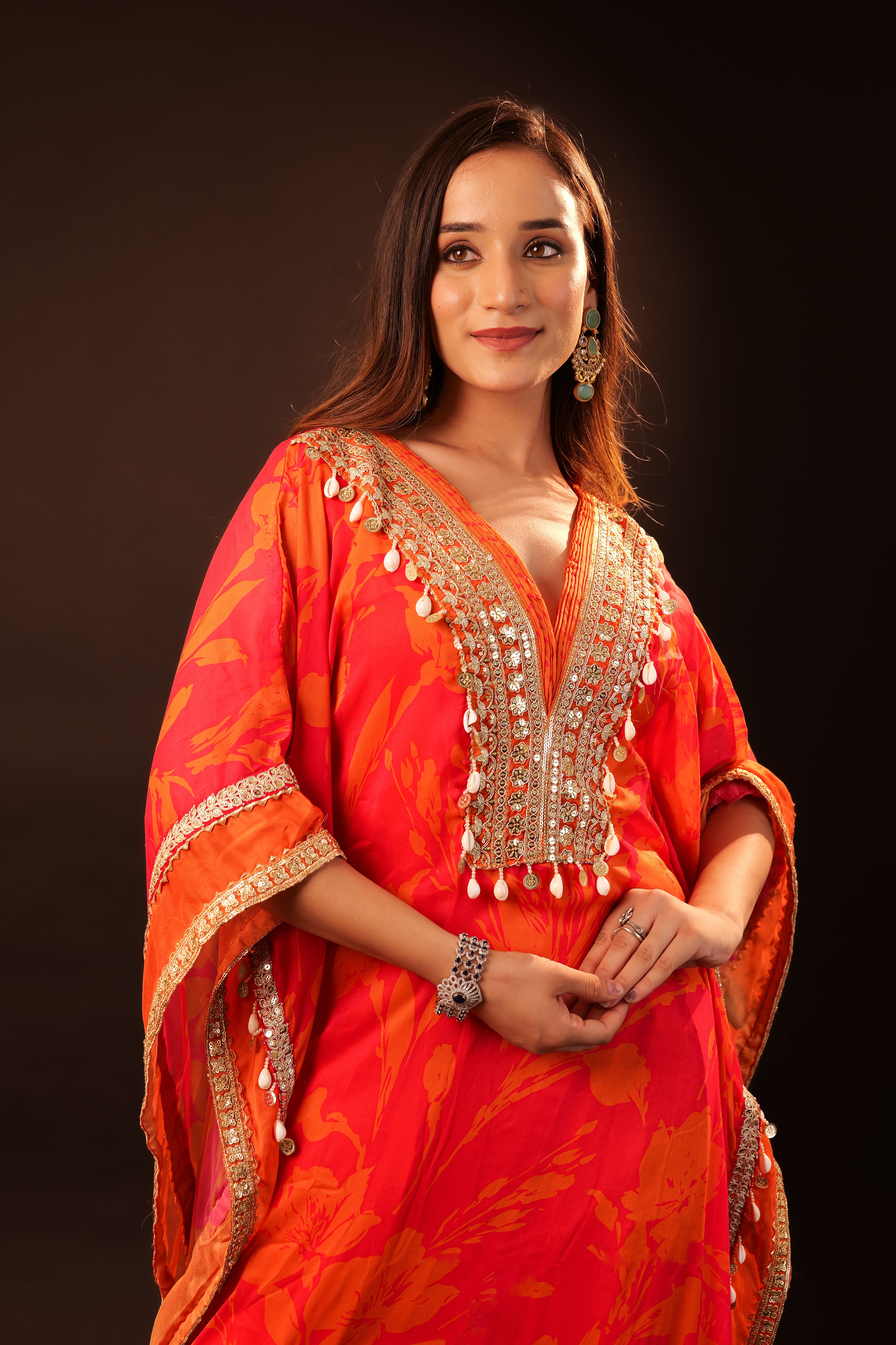 Kaftan Set - orange