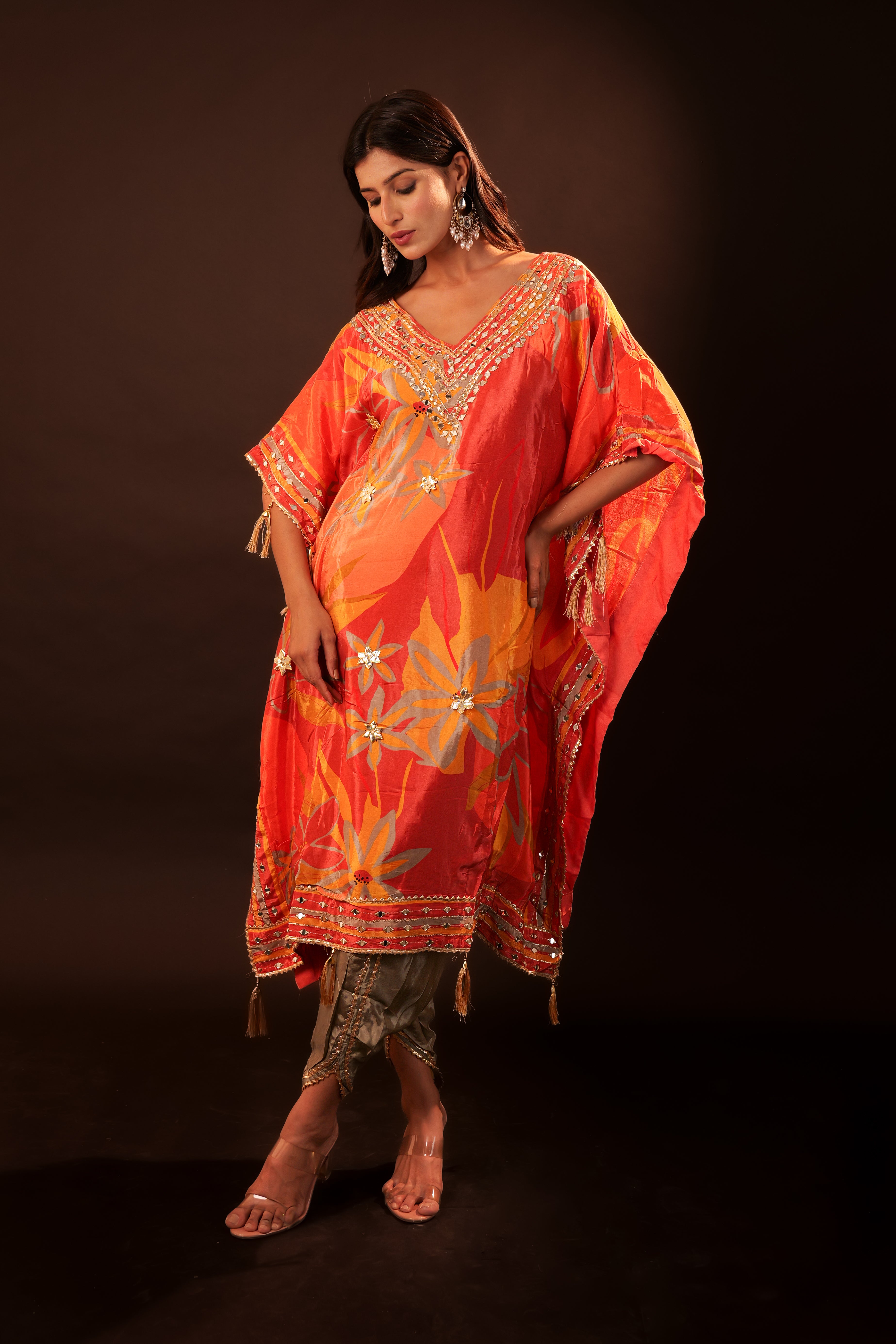 Kaftan Set - rust