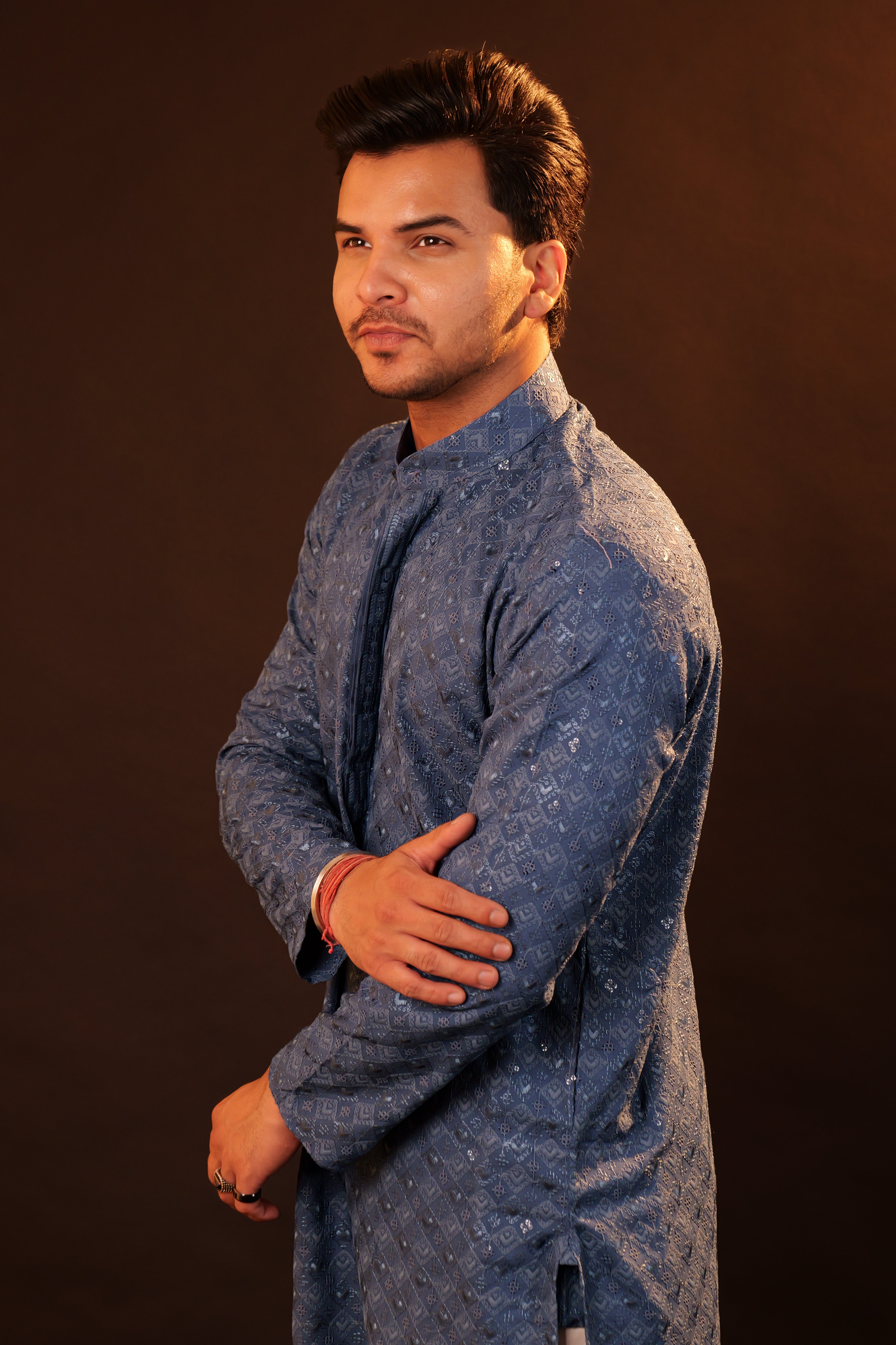 Kurta Pajama Set - blue