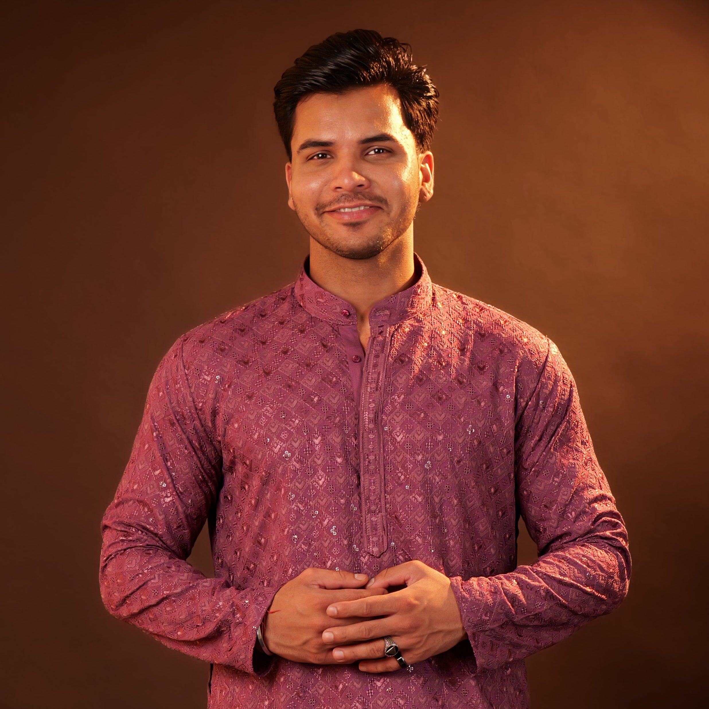 Kurta Pajama Set - light purple