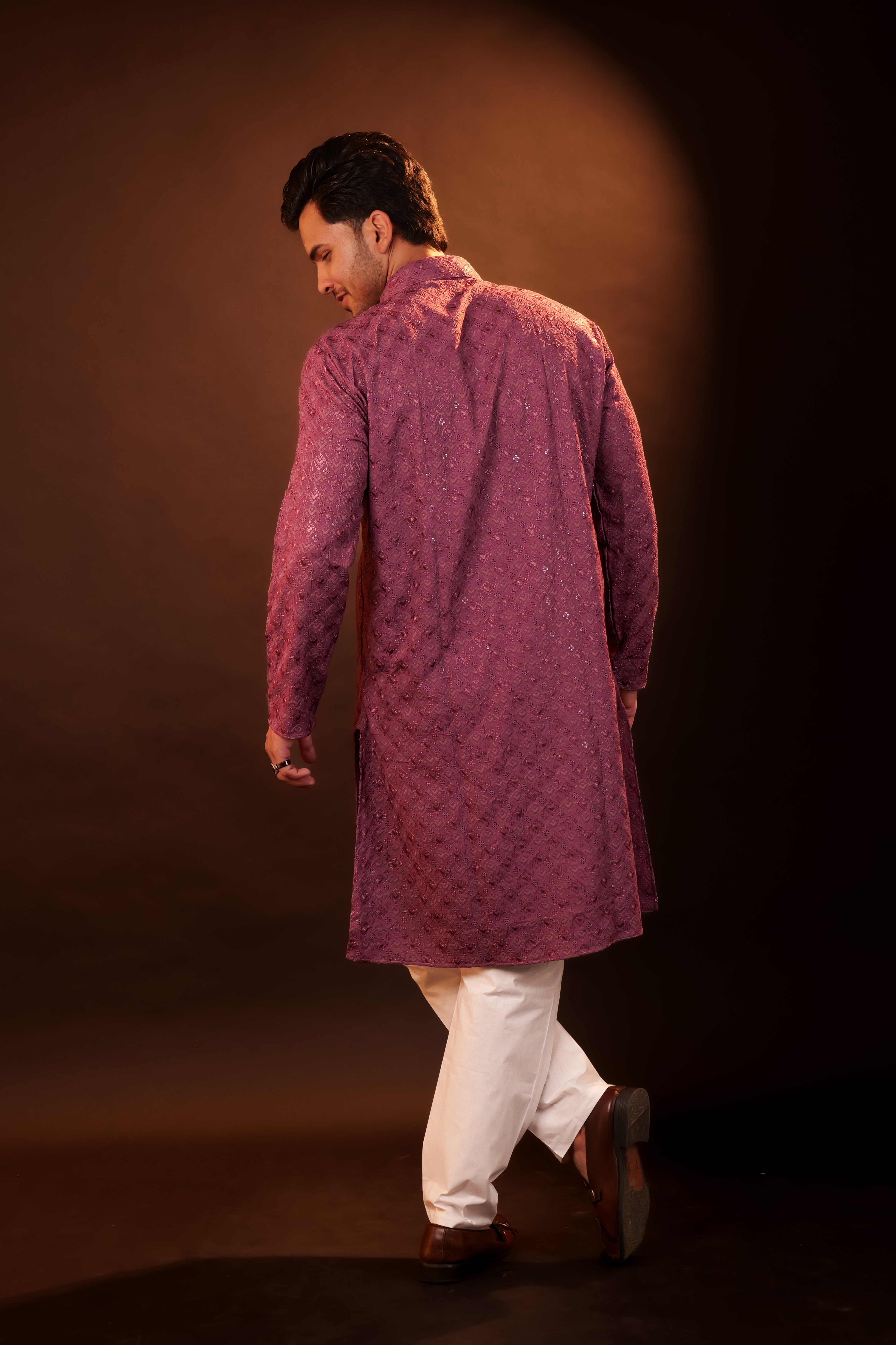 Kurta Pajama Set - light purple