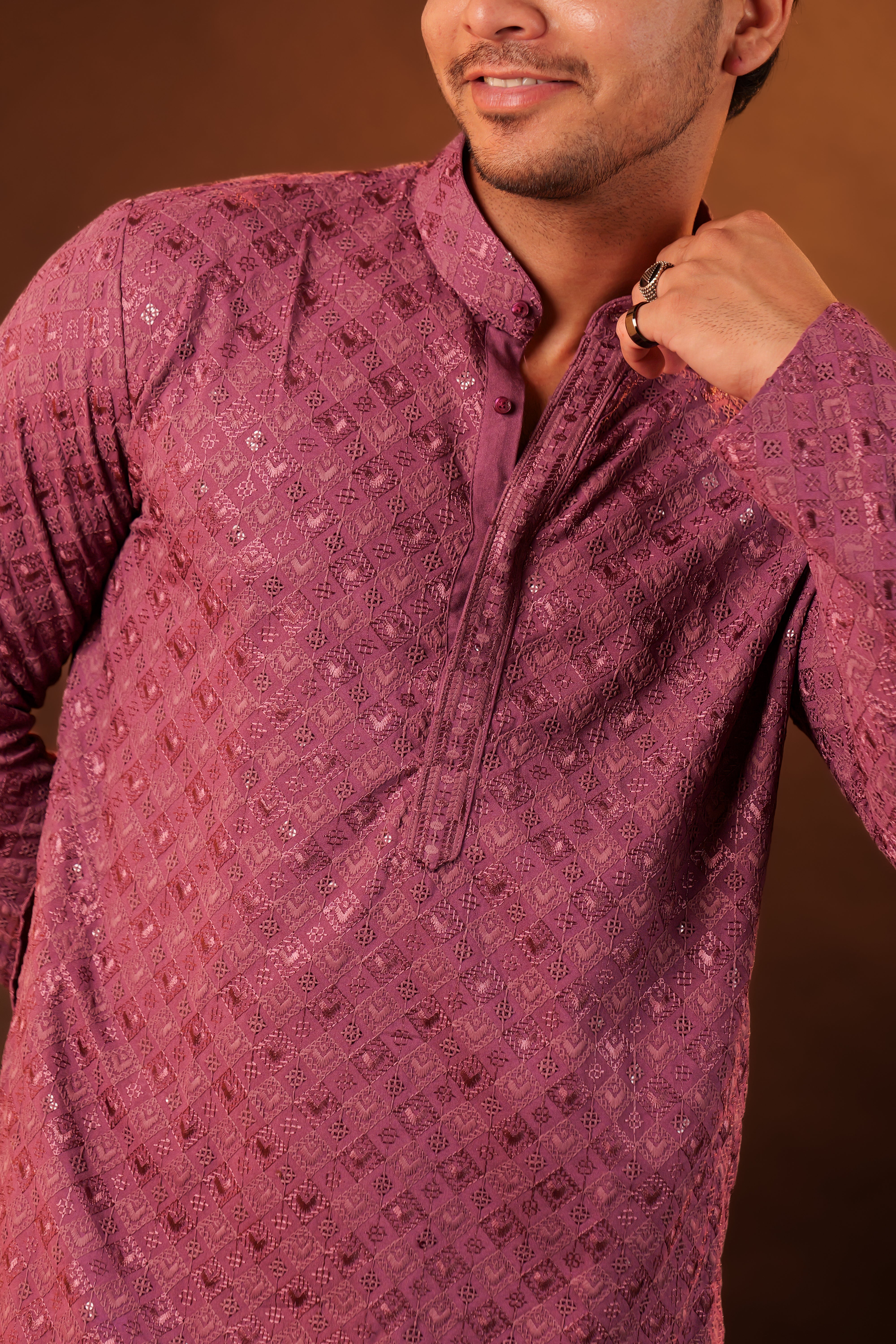 Kurta Pajama Set - light purple