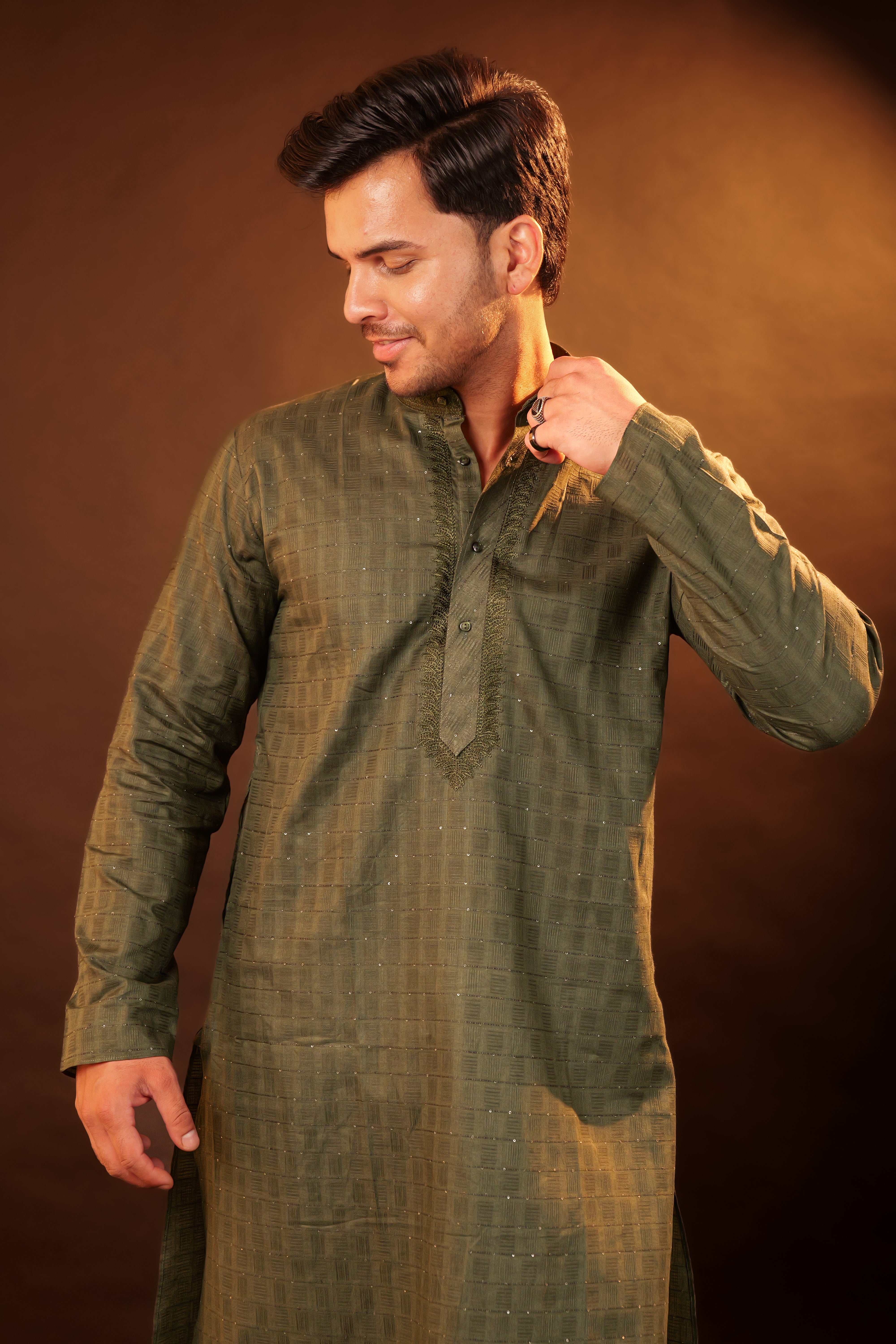 Kurta Pajama Set - green