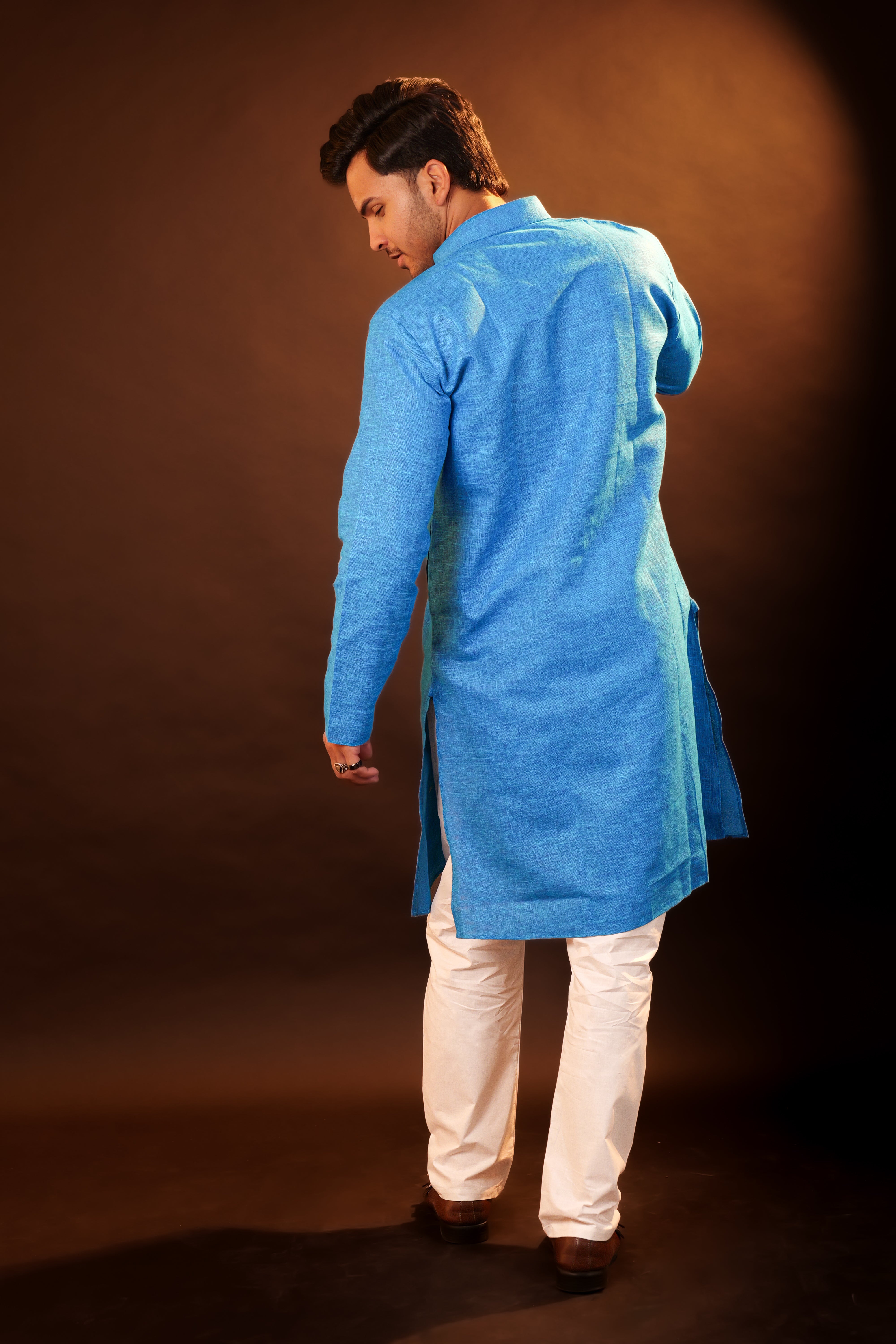 Kurta Pajama Set - blue