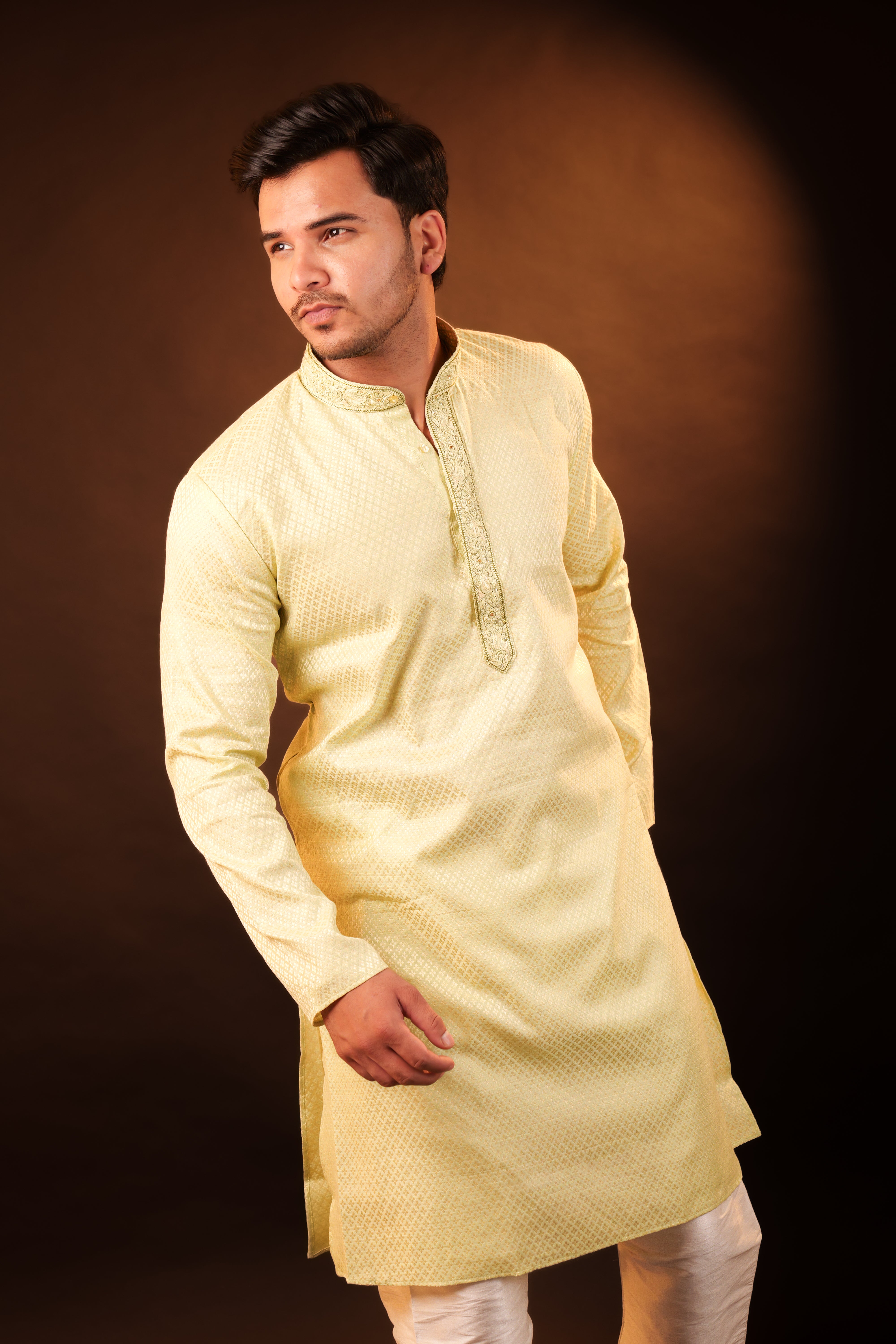 Kurta Pajama Set - pista green
