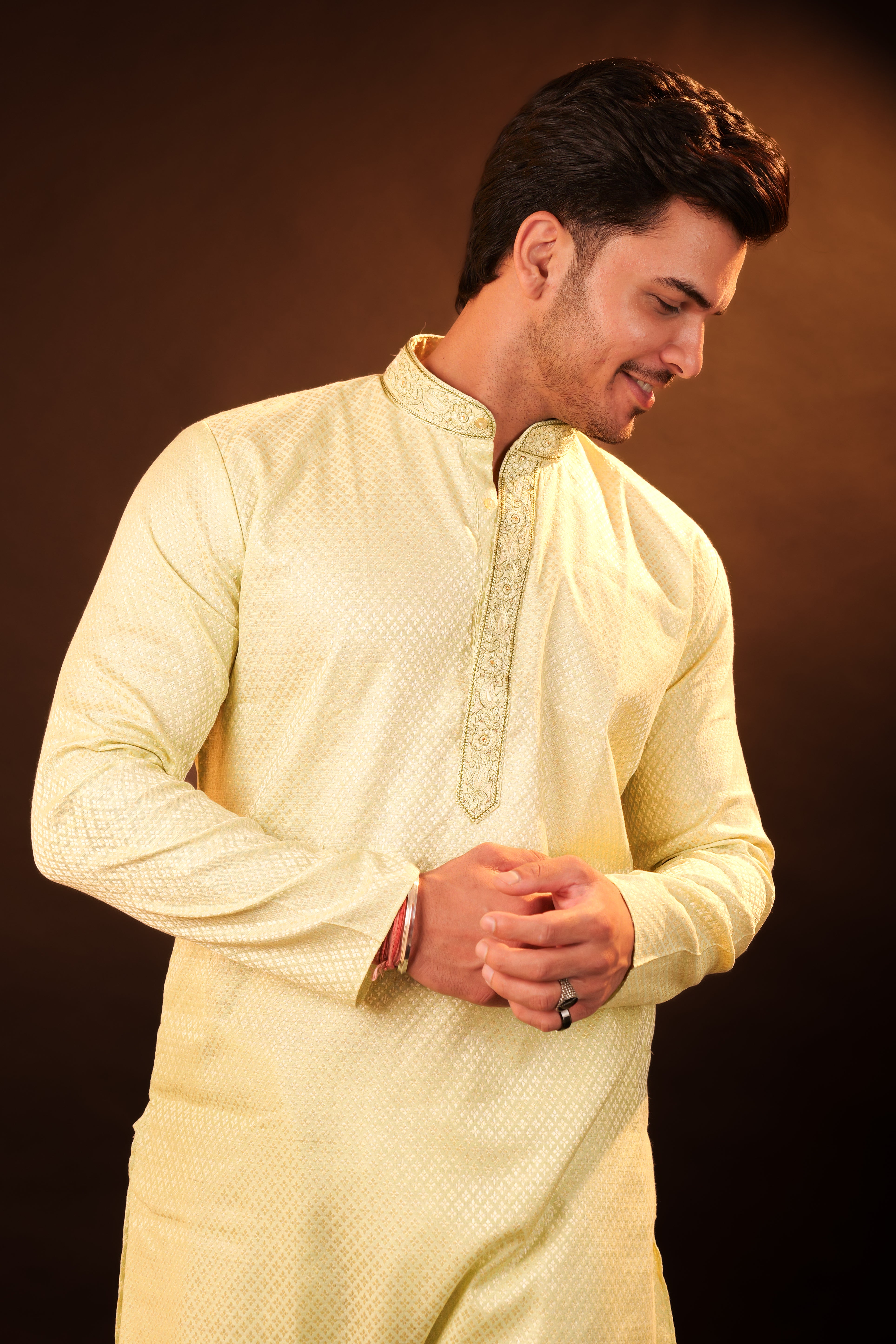 Kurta Pajama Set - pista green