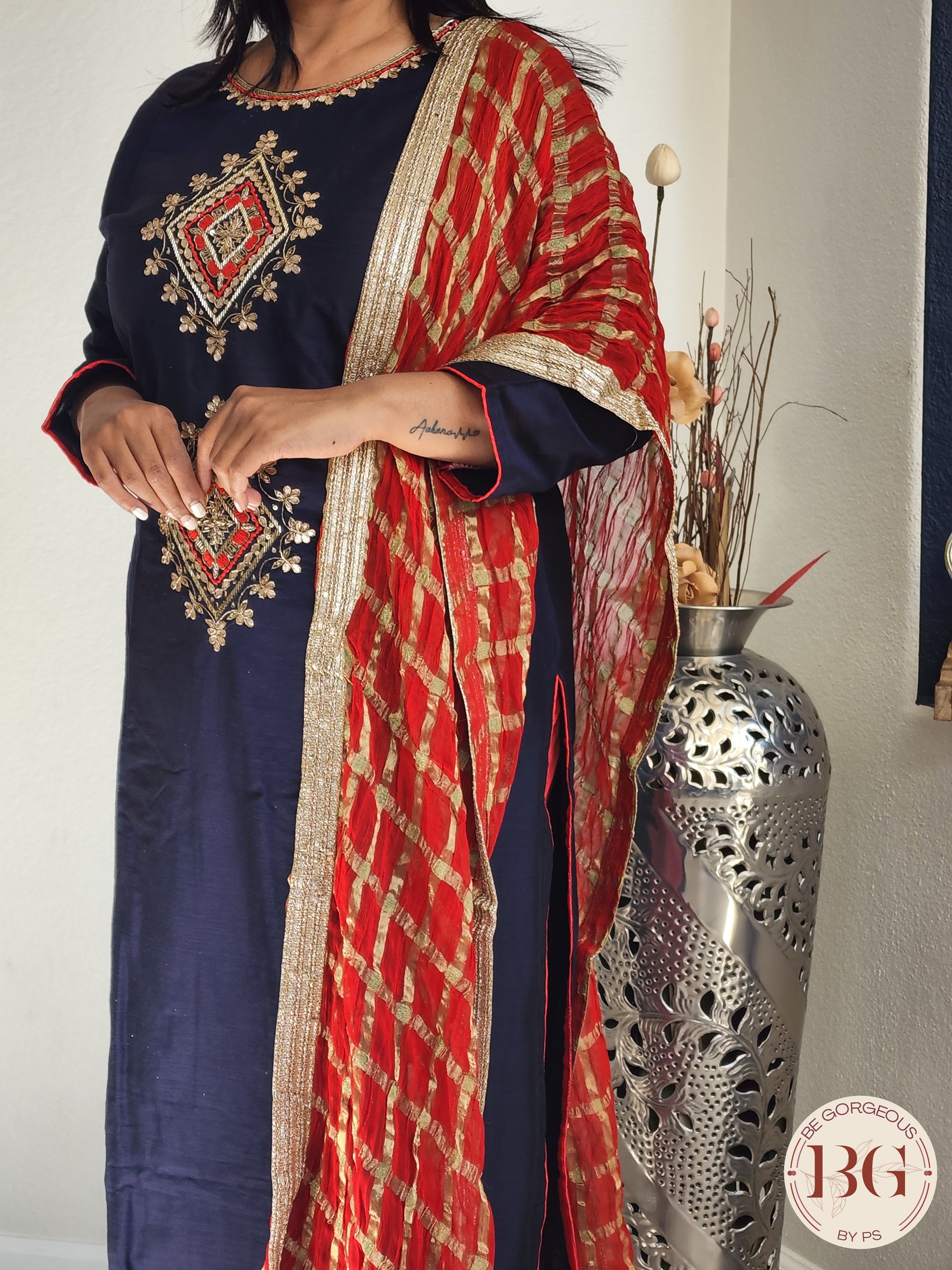 PARTY WEAR PW-022-BLU