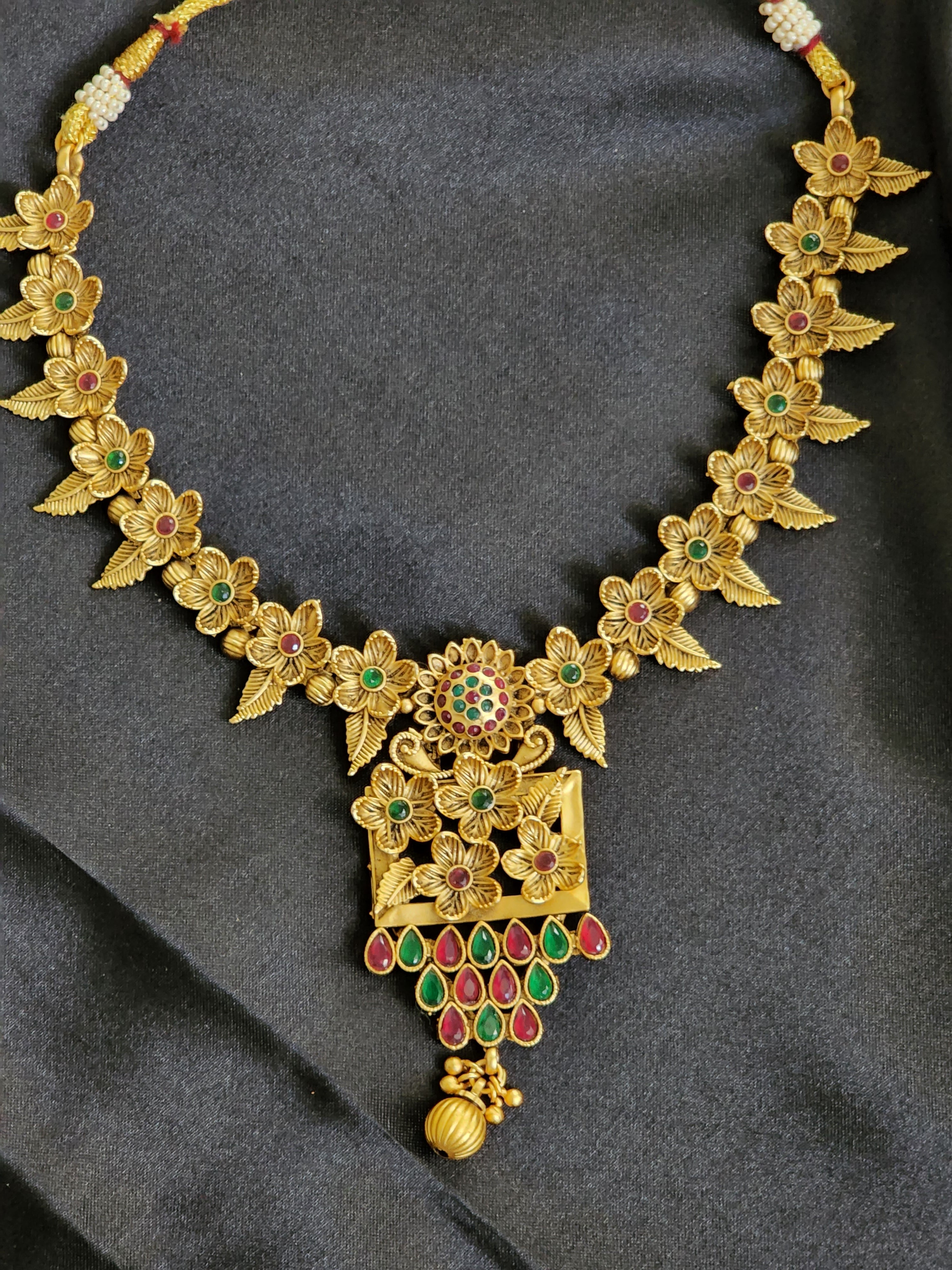 Gold plated necklace