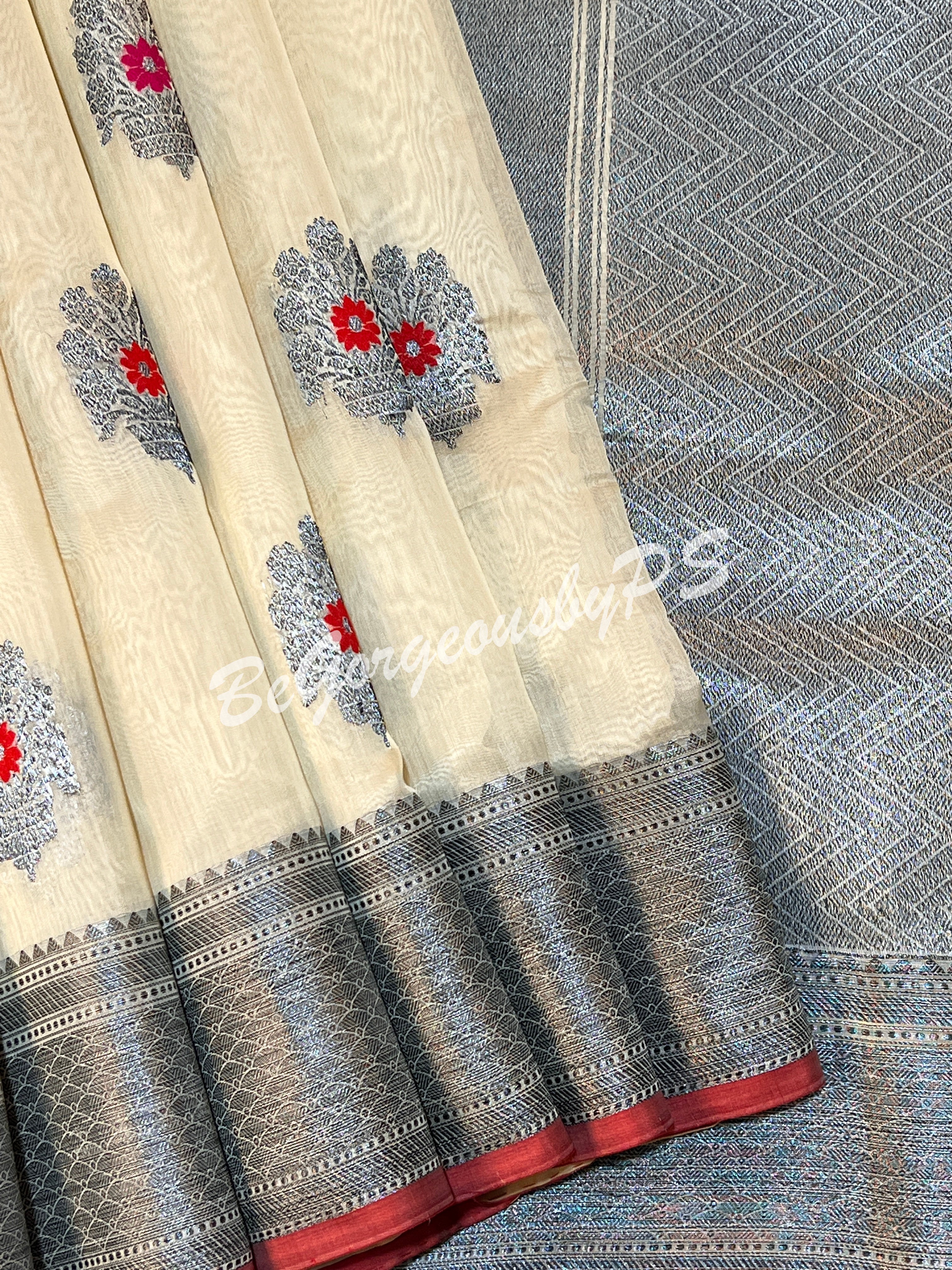 CHANDERI WEAVING CREAM